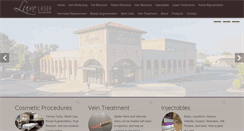 Desktop Screenshot of luxe-laser.com